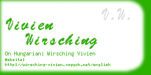 vivien wirsching business card